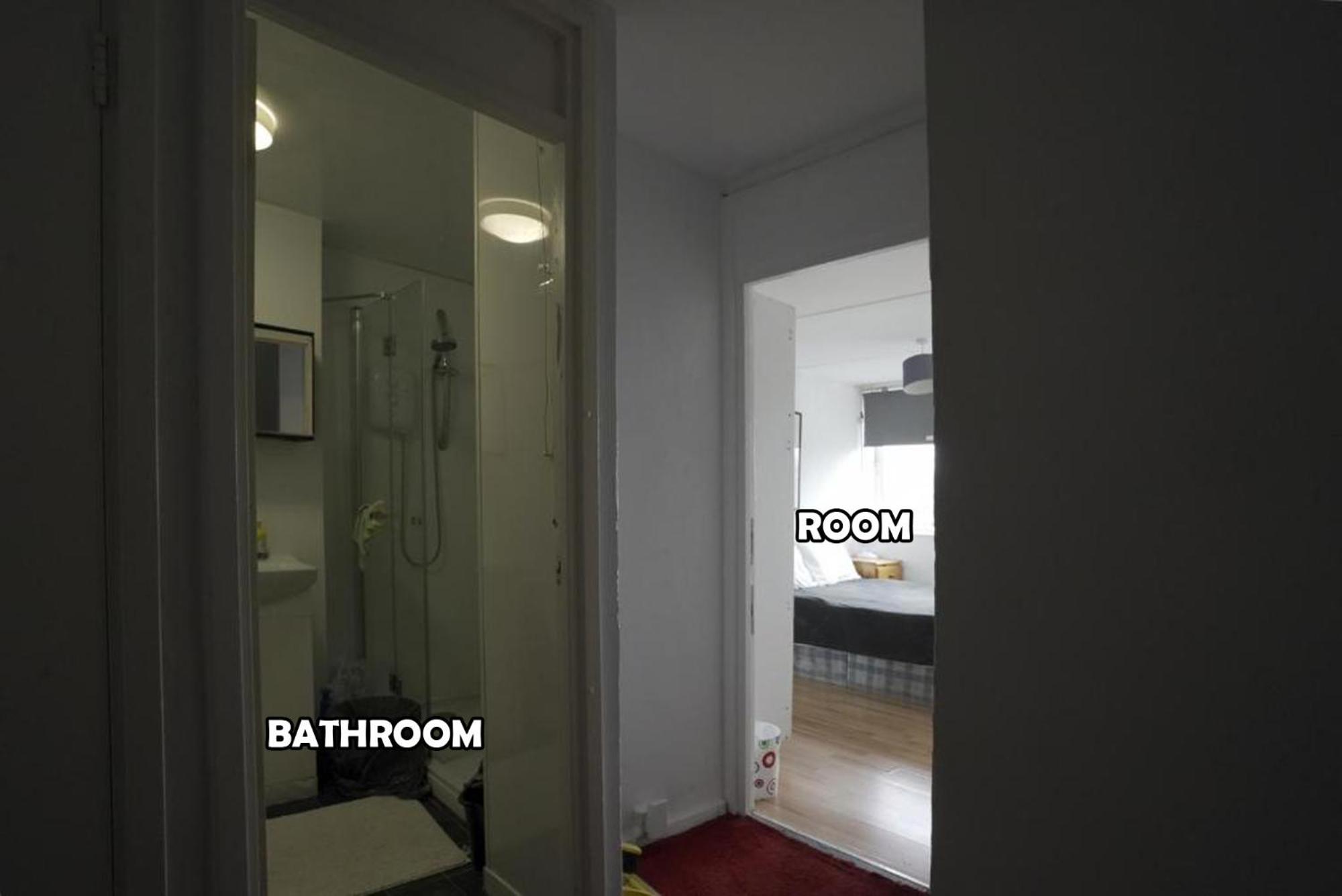 Elephant & Castle - Zone 2 - Private Rooms - Shared Bathroom 伦敦 外观 照片